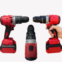 Професійний набір акумуляторних інструментів 4 в 1 36V — шуруповерт, гайковерт, болгарка та перфоратор у міцному кейсі